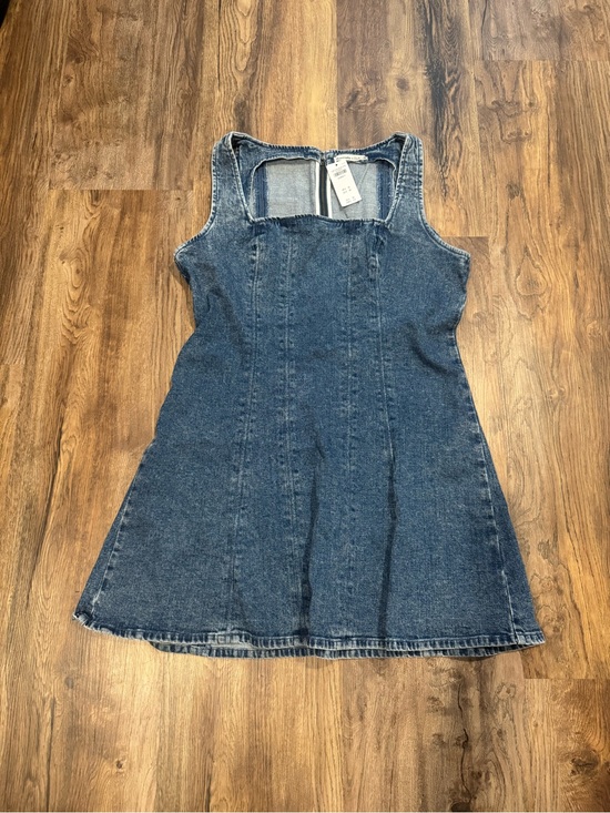 Abercrombie & Fitch Dresses & Skirts - Abercrombie & Fitch NWT Mila Squareneck Denim Mini Dress Size XLP